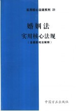 婚姻法实用核心法规 含最新司法解释