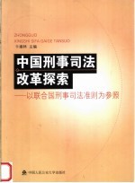 中国刑事司法改革探索：以联合国刑事司法准则为参照