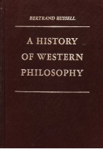 A HISTORY OF WESTERN PHILOSOPHY