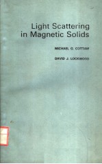 LIGHT SCATTERING IN MAGNETIC SOLIDS