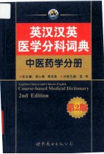 英汉汉英医学分科词典 中医药学分册