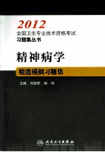 2012全国卫生专业技术资格考试习题集丛书 精神病学精选模拟习题集