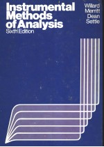 INSTRUMENTAL METHODS OF ANALYSIS SIXTH EDITION