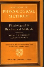 HANDBOOK OF PHYCOLOGICAL METHODS PHYSIOLOGICAL AND BIOCHEMICAL METHODS