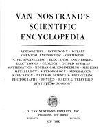 VAN NOSTRAND'S SCIENTIFIC ENCYCLOPEDIA THIRD EDITION