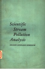 SCIENTIFIC STREAM POLLUTION ANALYSIS