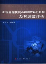 正规金融机构小额信贷运行机制及其绩效评价