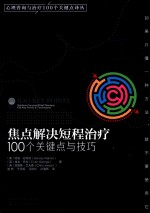 心理咨询与治疗100个关键点译丛  焦点解决短程治疗  100个关键点与技巧