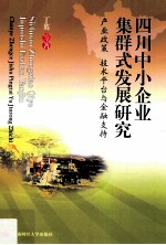 四川中小企业集群式发展研究 产业政策 技术平台与金融支持