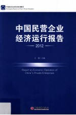 中国民营企业经济运行报告 2012