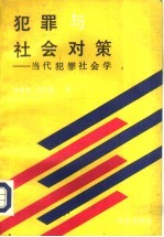 犯罪与社会对策 当代犯罪社会学