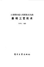 基础工艺技术  大规模和超大规模集成电路