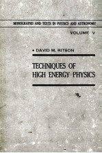 TECHNIQUES OF HIGH ENERGY PHYSICS