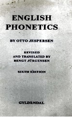 ENGLISH PHONETICS SIXTH EDITION