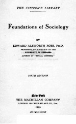 Foundations of sociology