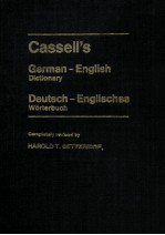 CASSELL’S GERMAN-ENGLISH DICTIONARY