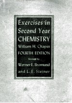 EXERCISES IN SECOND YEAR CHEMISTRY FOURTH EDITION