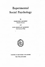 experimental social psychology