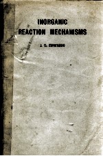 INORGANIC REACTION MECHANISMS AN INTRODUCTION