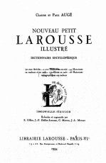 NOUVEAU PETIT LAROUSSE ILLUSTRE DICTIONNAIRE ENCYCLOPEDIQUE