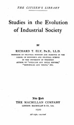 Studies in the evolution of industrial society