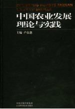 中国农业发展理论与实践