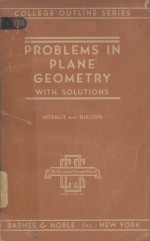 PROBLEMS IN PLANE GEOMETRY