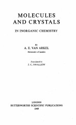 MOLECULES AND CRYSTALS IN INORGANIC CHEMISTRY