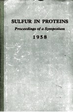 SULFUR IN PROTEINS