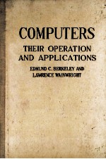 COMPUTERS THEIR OPERATION AND APPLICATIONS