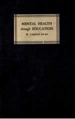 MENTAL HEALTH THROUGH EDUCATION