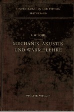 MECHANIK AKUSTIK UND WARMELEHRE