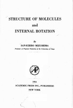 STRUCTURE OF MOLECULES AND INTERNAL ROTATION