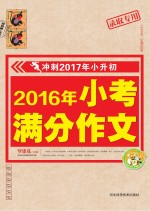 2016年小考满分作文