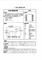 标准集成电路数据手册--非线性电路