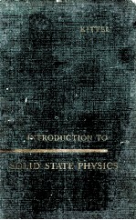 INTRODUCTION TO SOLID STATE PHYSICS