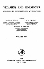 VITAMINS AND HORMONES ADVANCES IN RESEARCH AND APPLICATIONS VOLUME 14