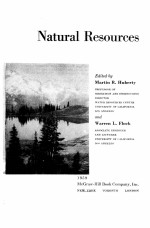 NATURAL RESOURCES