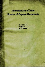 INTERPRETATION OF MASS SPECTRA OF ORGANIC COMPOUNDS