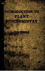 AN INTRODUCTION TO PLANT BIOCHEMISTRY