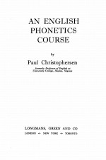 AN ENGLISH PHONETICS COURSE