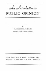 An introduction to public opinion