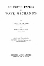 selected papers on wave mechanics