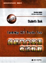 CAMBRIDGE KET PRACTICE TESTS STUDENT’S BOOK