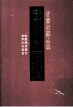 中国地方志集成 甘肃府县志辑 7 乾隆陇西县志 光绪陇西金县志 康熙安定县志