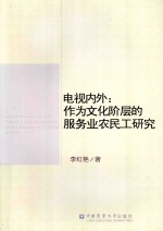 电视内外 作为文化阶层的服务业农民工研究 a study of migrant workers in service industries as a cultural stratum