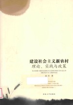 建设社会主义新农村 理论、实践与政策