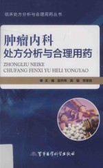 临床处方分析与合理用药丛书  肿瘤内科处方分析与合理用药