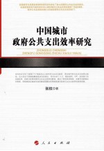 中国城市政府公共支出效率研究