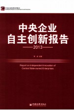 中央企业自主创新报告 2013